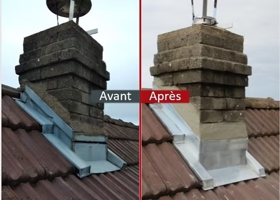 Rénovation pied de cheminée